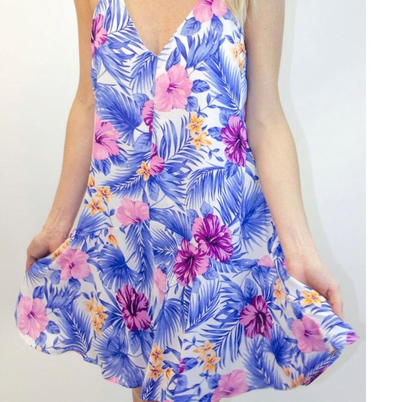 🏖 IZZY & LOLA TROPICAL DRESS 🏖 - Picture 1 of 4